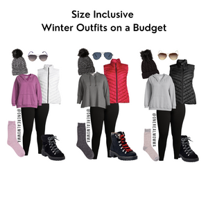 Size Inclusive Winter Outfits on a Budget!