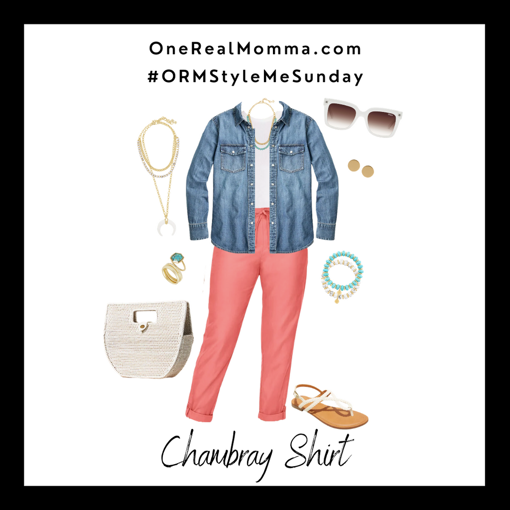 Style Me Sunday - Chambray Shirt