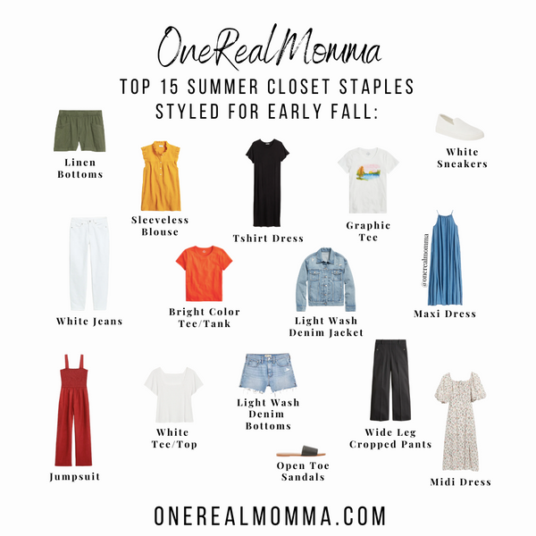 ORM Summer to Early Fall 2022 Seasonal Transition Style Capsule