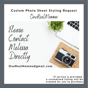 Photographer Package - Custom Styling Request