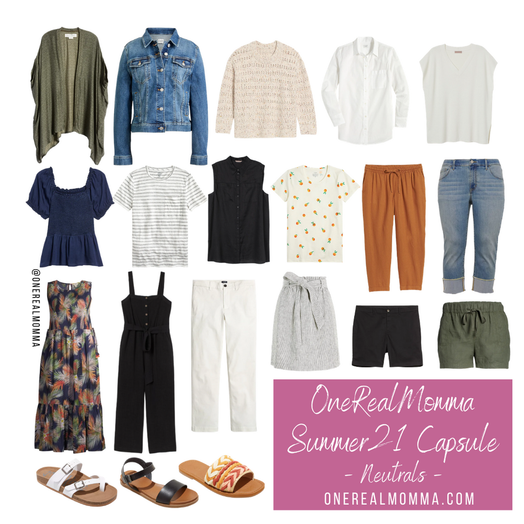 Casual Office Outfits For Summer: A Capsule Wardrobe - The Mom Edit